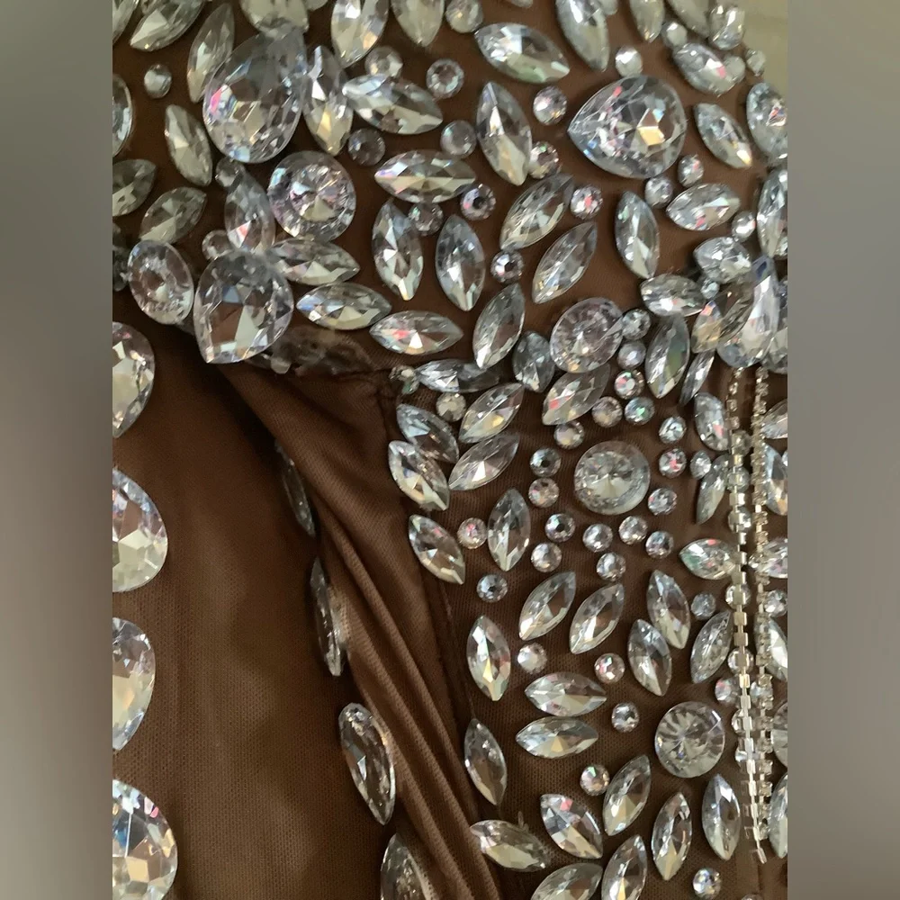 ✨FIRM PRICE✨Bling Strapless dress - Picture 14 of 16